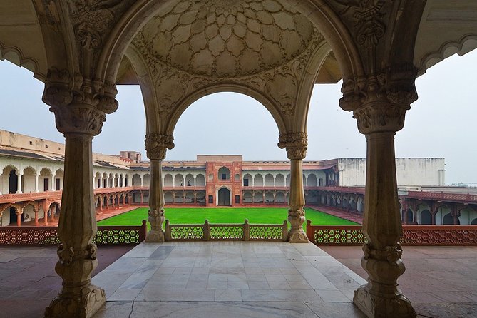 Taj Mahal And Agra Overnight Tour From Delhi By AC Car - Agra Fort, where Mughal power became a palace