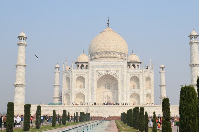 Taj Mahal Day Tour by Superfast Gatimaan Train from Delhi - Meeting your guide outside the Agra carriage