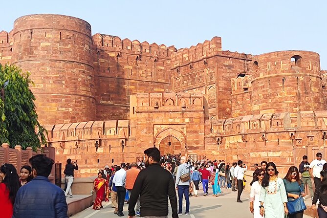 Taj Mahal Day Tour By Superfast Train From Delhi: TOP BOOKED TOUR - Meeting your guide at Agra Railway Station