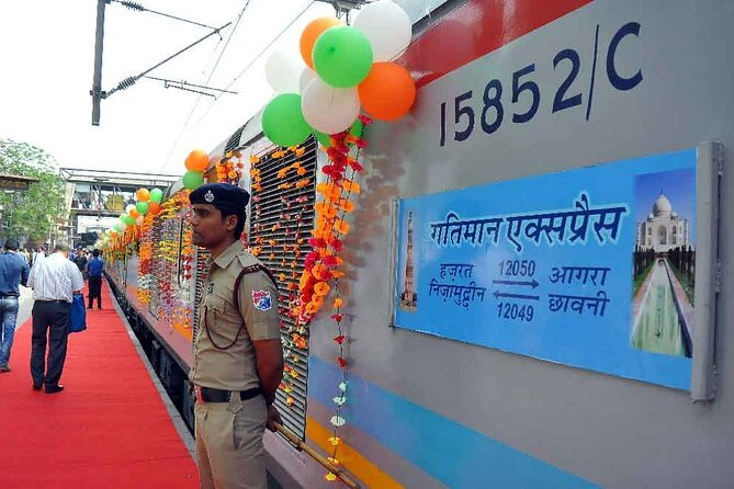 Taj Mahal Day Tour From Delhi by Superfast Train - Mehtab Bagh and the view across the Yamuna