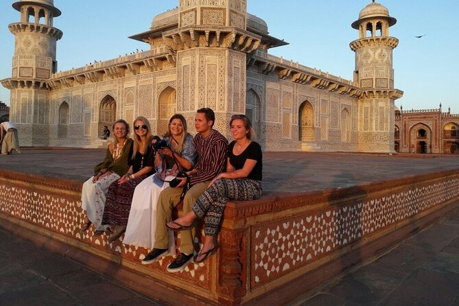 Taj Mahal Same Day Tour by Fast Track to the Taj - Itmad-ud-Daulah shows the details behind the grand monuments