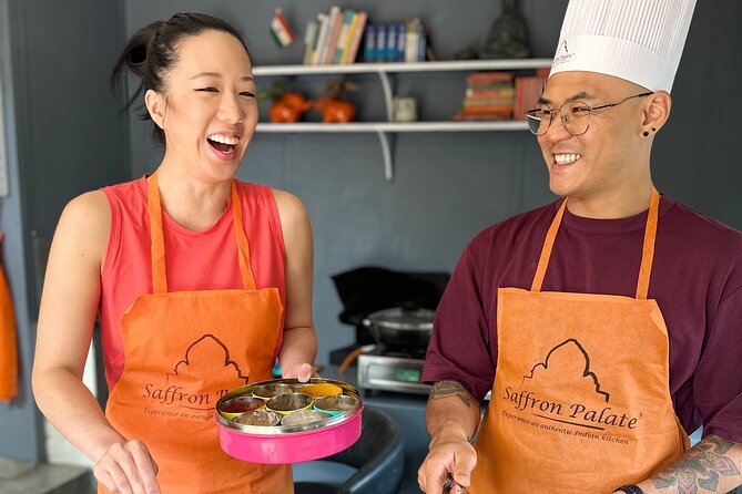 The Chef @ 5 pm (3 Main Dishes + 2 Breads) - From spice lessons to a sit-down meal